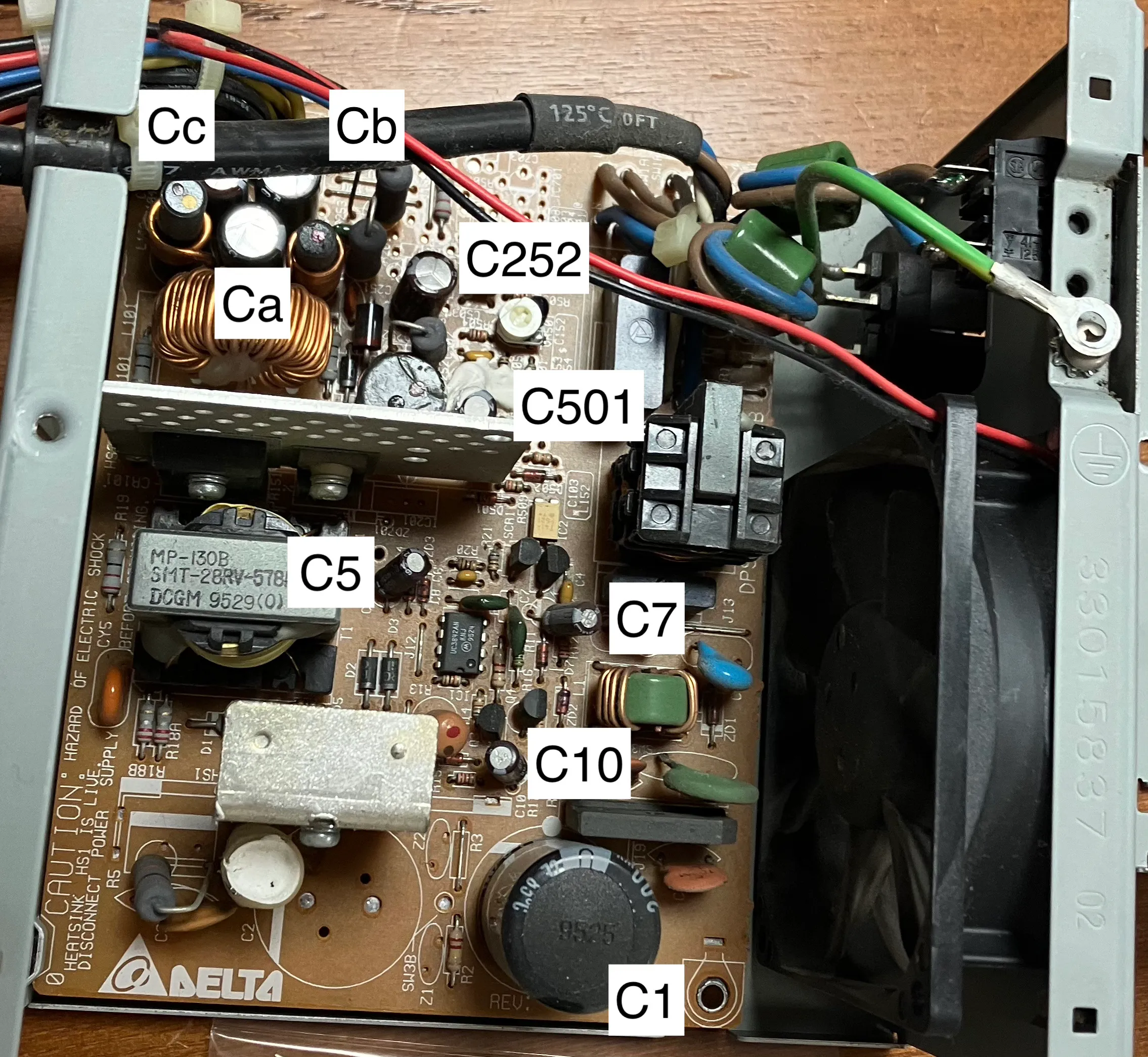 PC-9801BX4 電源